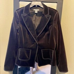 Ann Taylor Velvet Blazer